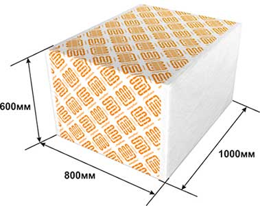 Упаковка плит Energofloor® (Энергофлор®) Упаковка плит Energofloor® (Энергофлор®)